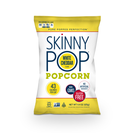 SKINNYPOP Skinnypop Popcorn Ultra Lite White Cheddar 4.4 oz., PK12 1014176